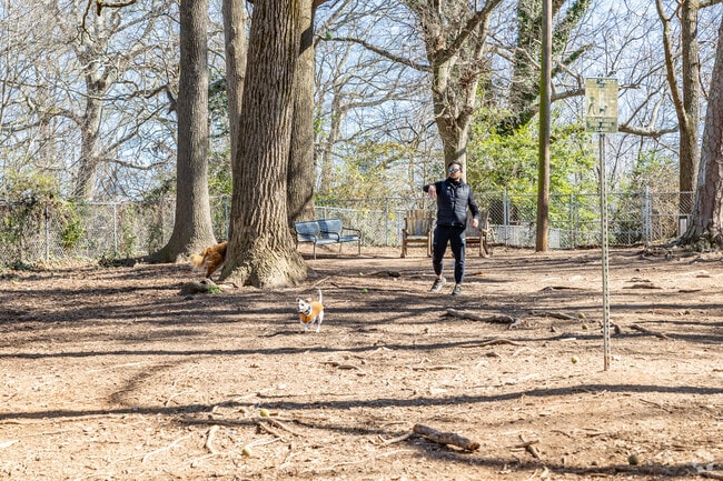 Kirkwood Dog Park is right around the corner from Edgewood.