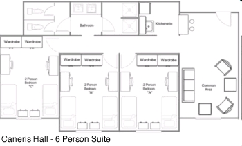 3BR/1BA - Anthony Caneris Hall