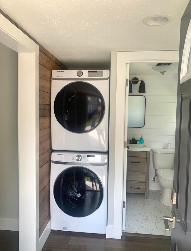 Laundry with half bath - 108 S West St