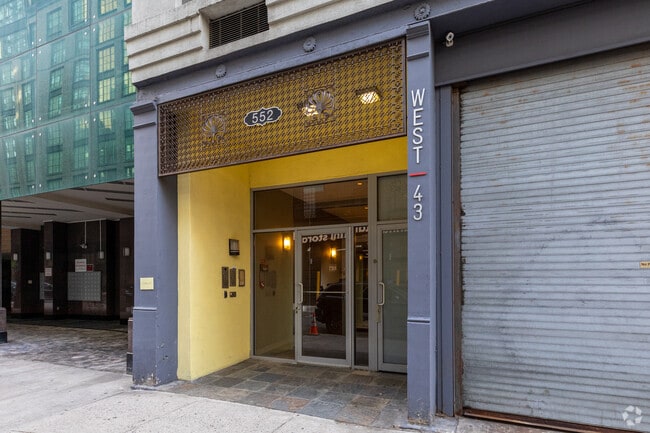 Entrance - 552 W 43rd St