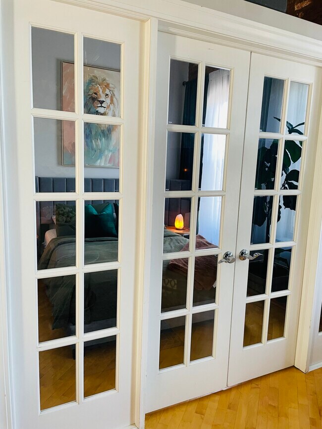 French doors - 1618 S Washtenaw Ave