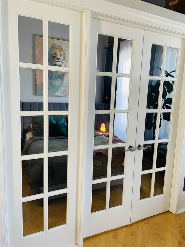 French doors - 1618 S Washtenaw Ave
