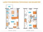 2BR/1BA - GL (Lg Townhome))