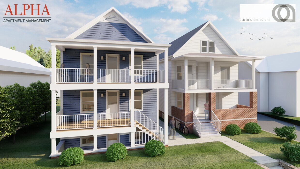 Rendering - Exterior - 2119 Murray Hill