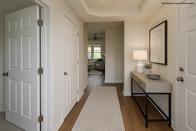 Hallway, 1st bedroom on left - 5300 Harbour Pointe Blvd