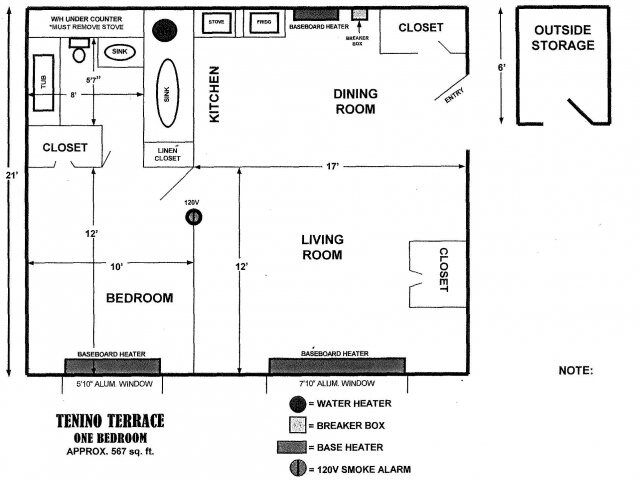 1BR/1BA - Tenino Terrace