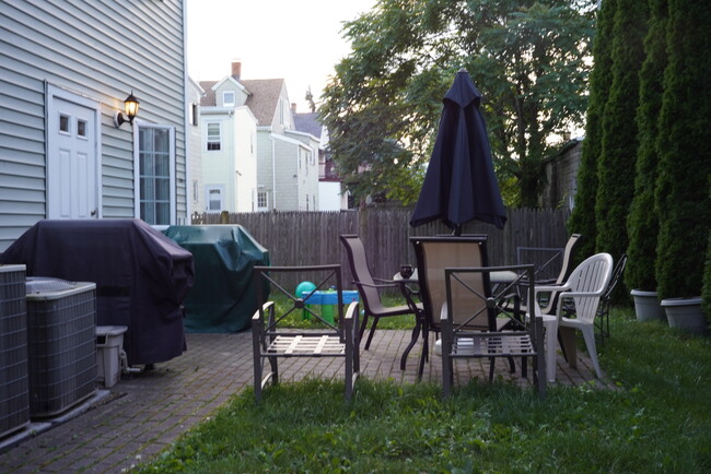 Backyard patio - 9 Everett Ave