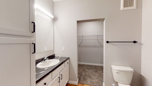 Bathroom - PowderHaus Apartments & Townhomes