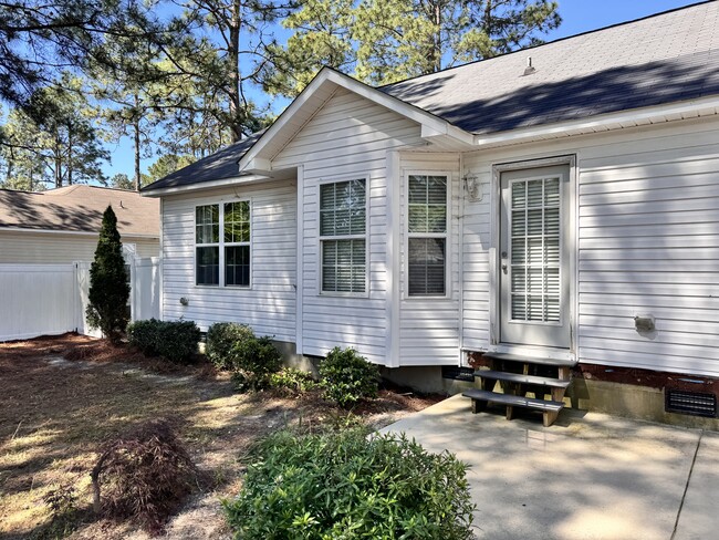Fenced in back yard - 245 Woodgreen Dr