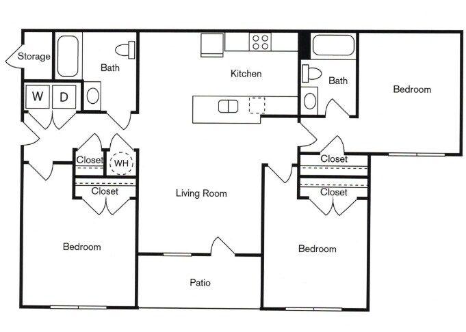Plano de planta - Weller's Ridge
