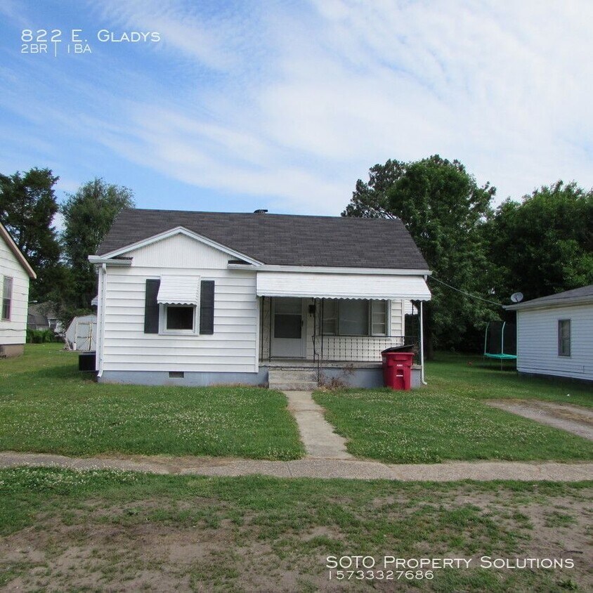 2BD/1BA Home in Sikeston near High School House Rental in Sikeston