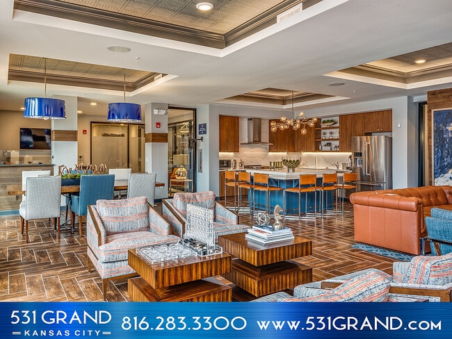 Resident lounge - 531 Grand