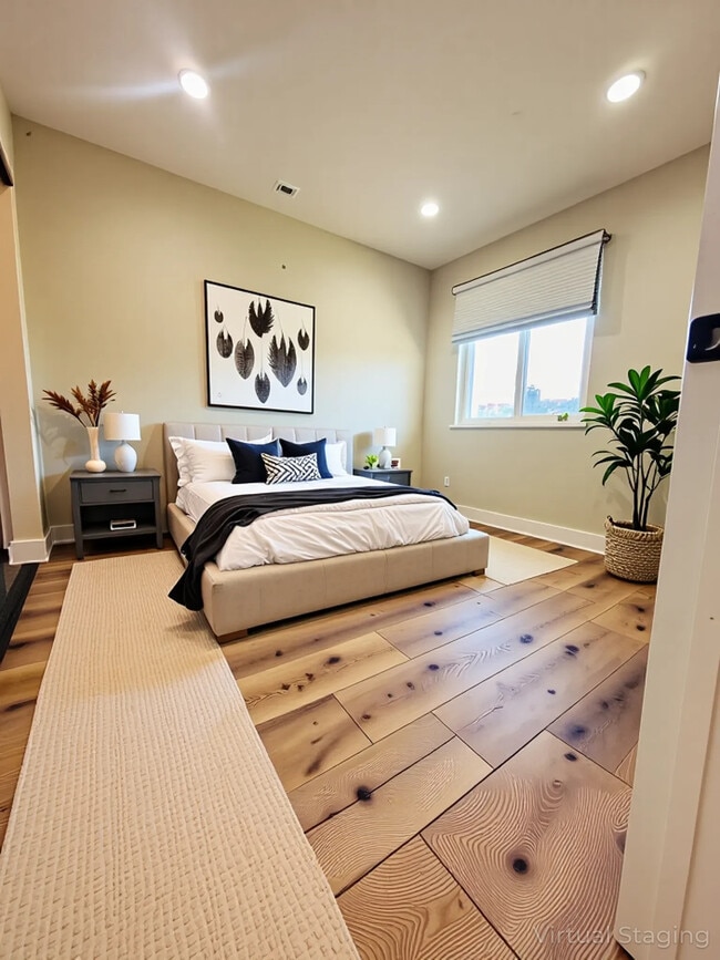 Virtually Staged Bed 2 - 4627 Rousillon Ave