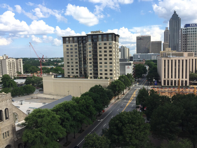 View from the Balcony 2 - 620 Peachtree St NE