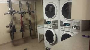 Laundry Facilities and Bike Parking - 1605 St Paul St