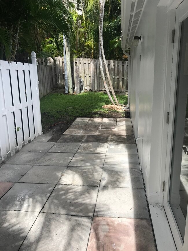 Private Patio - 1225 George Bush Blvd