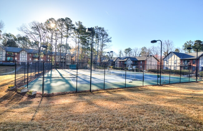 Lighted tennis court - 6851 Roswell Rd