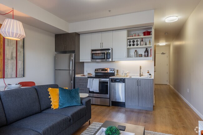 1 habitación, 1 baño, 563 pies cuadrados, cocina - Union