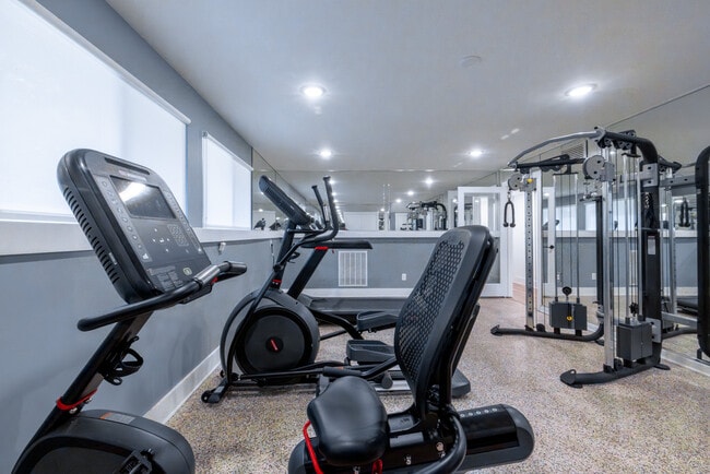 Fitness Center at Enclave at North Point in Winston-Salem, NC - Enclave at North Point Apartments