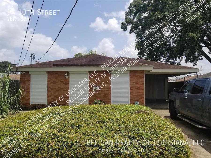 94 10th St, Gretna, LA 70053 House Rental in Gretna, LA