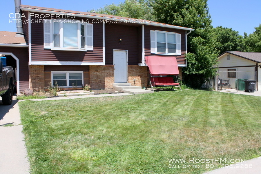 Foto principal - Great 4 bd West Jordan Split-entry home