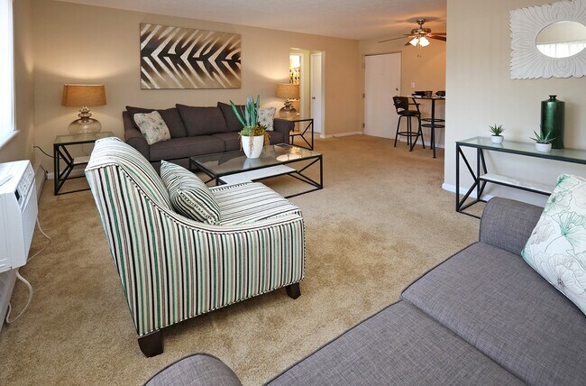 Modelo de sala de estar - Edgewater Landing