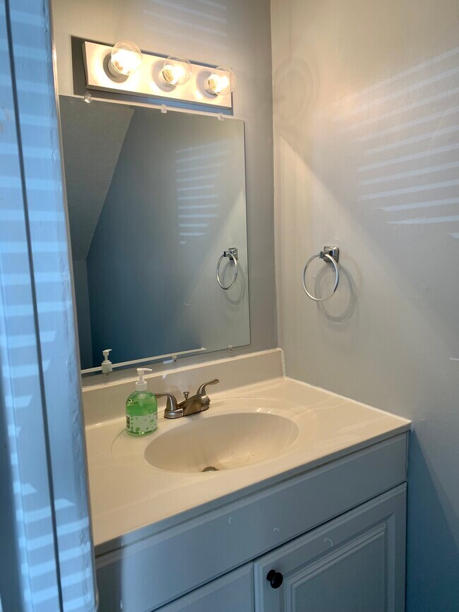 Downstairs half bath - 800 Fargo St