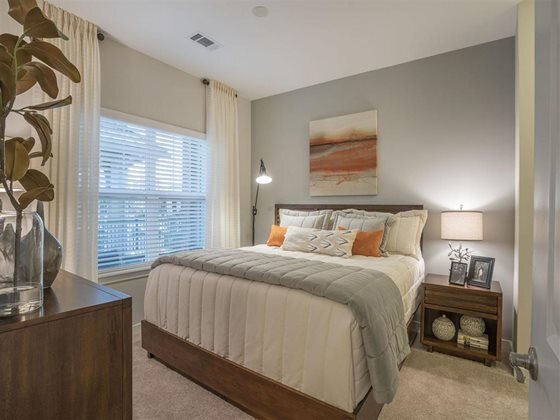 Bedroom - Pointe at Prosperity Village Apartments