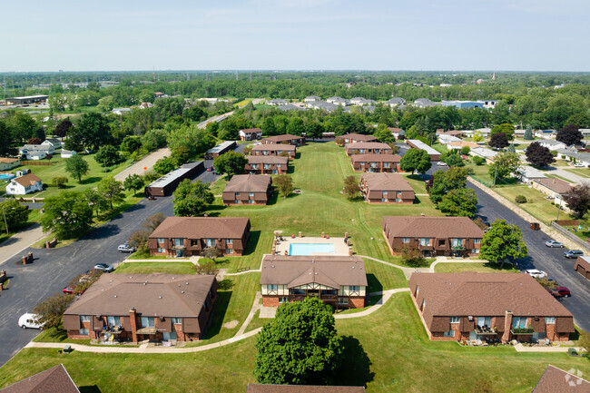 Aerial Photo - Birchwood Square Apartments