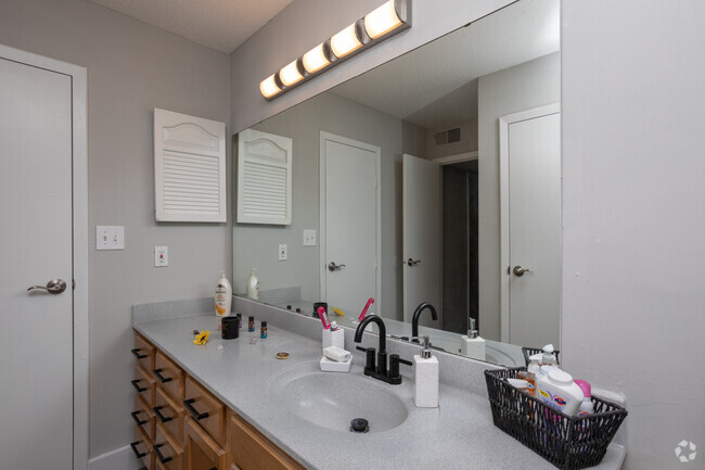 One Bedroom Bath & Vanity - Townhomes at Spartanburg