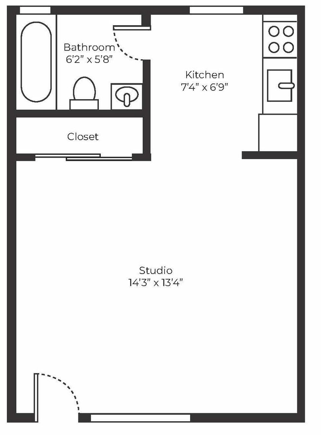 Estudio - Mountain View Apartments