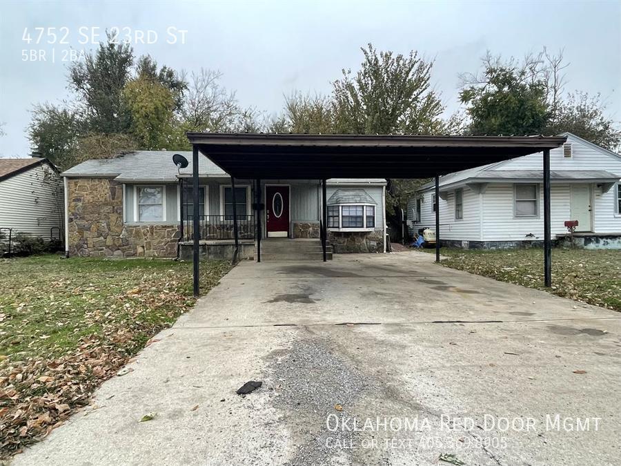 4752 SE 23rd St, Del City, OK 73115 House Rental in Del City, OK