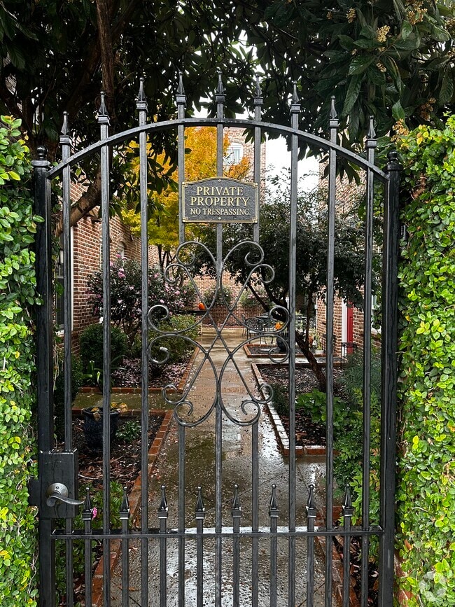 Gated entry - 450 Railroad Ave