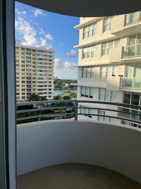 View from Balcony - 5555 Collins Ave