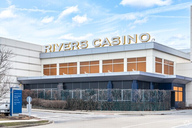 Rivers Casino opened in 2011 and offers free shuttles.
