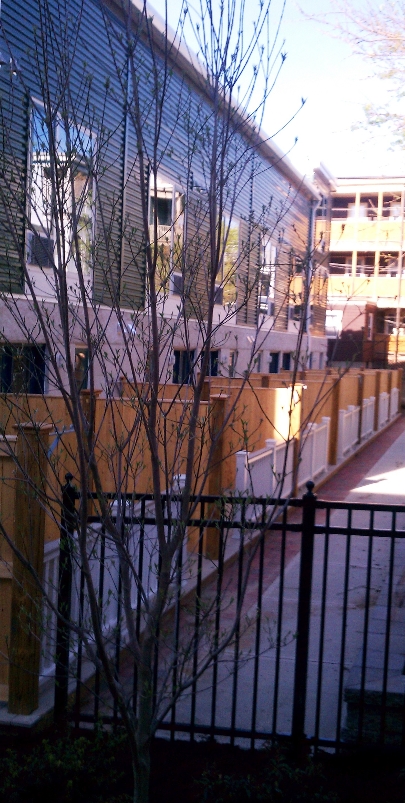 Back Entrances - Lincoln Way Apartments