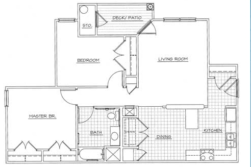 2BR/1BA - Blanton Green I, II, III Apartments