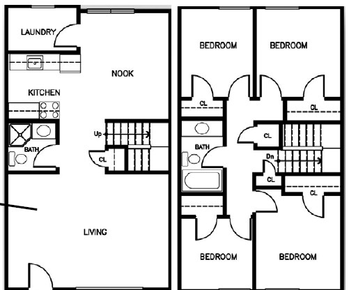 Four Bedroom Townhomes sierra park townhomes rentals - north highlands, ca | apartments Four Bedroom Townhomes sierra park townhomes rentals - north highlands, ca | apartments