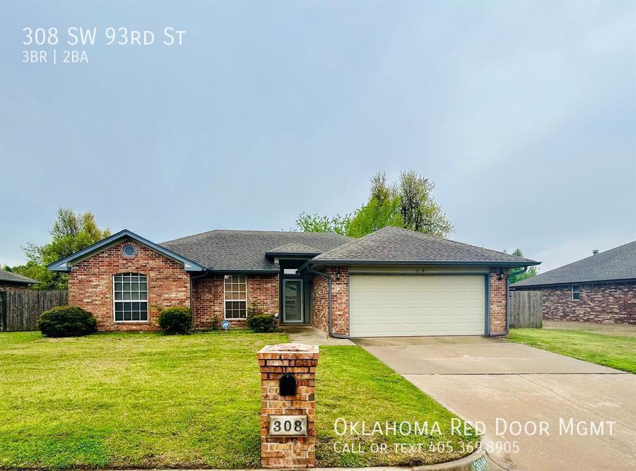 308 SW 93rd St, Oklahoma City, OK 73139 House Rental in Oklahoma City
