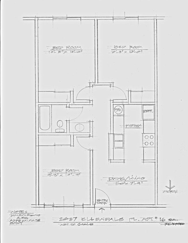 2637 Ellendale Pl Unit 16, Los Angeles, CA 90007 Room for Rent in Los