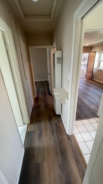 hallway with storage - 2538 W Ramona Rd