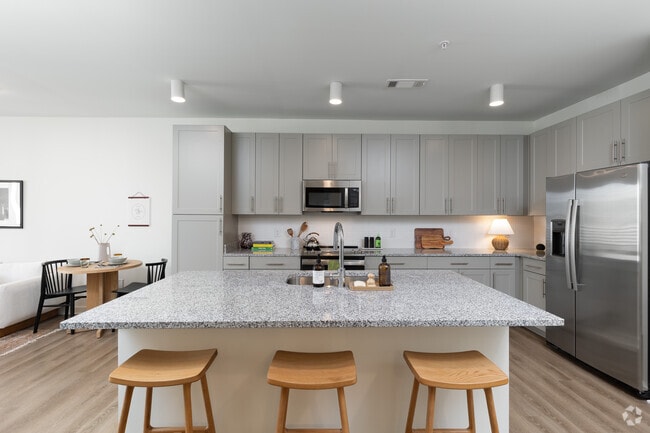 1BR, 1BA - 1B - 701SF - Kitchen - Northerly Apartments