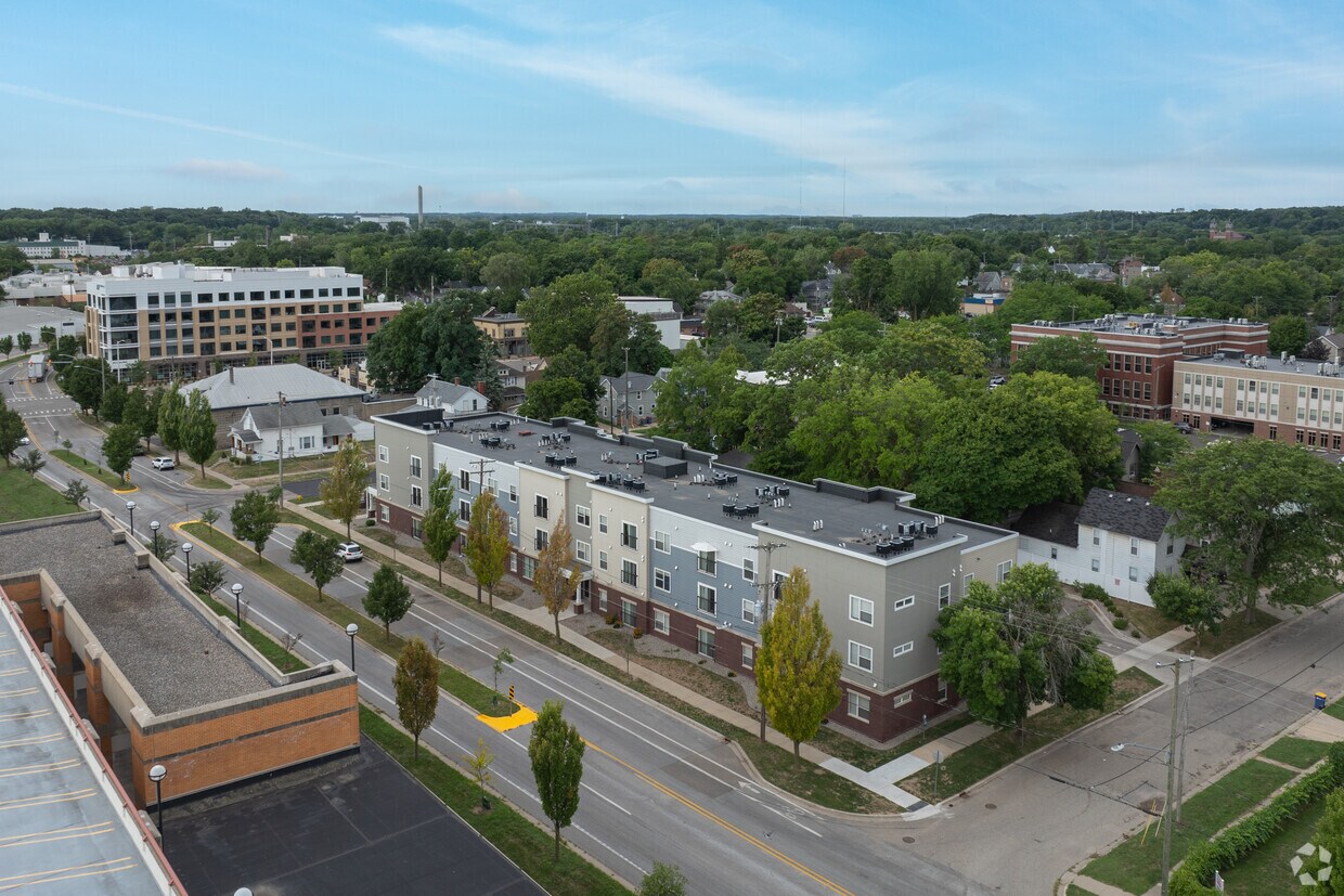 Aerial Photo - The Edge Flats on Seward