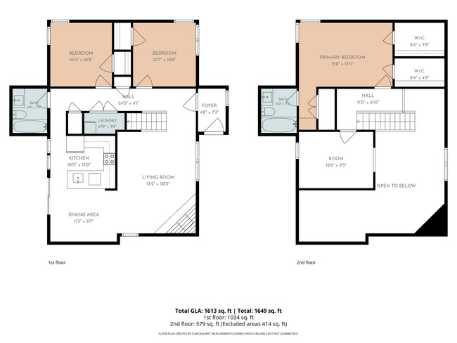Plano de la casa - 3501 Octavia St
