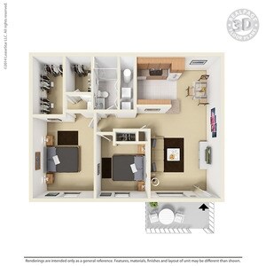Ashberry Village Apartments – 2B/1B