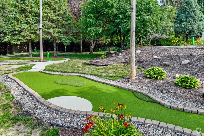 Veterans Park in Richfield features a fun 18 holes of miniature golf.