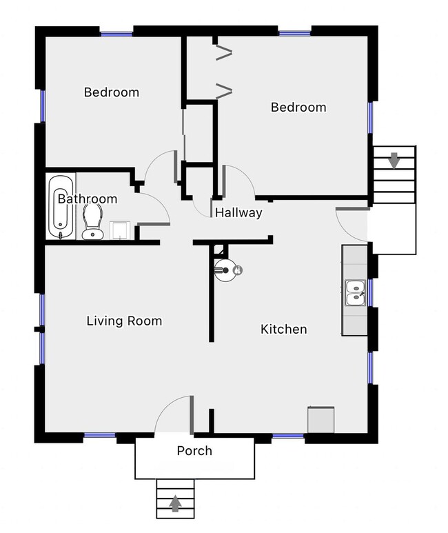 Building Photo - Basic 2 Bedroom Home in Ensley