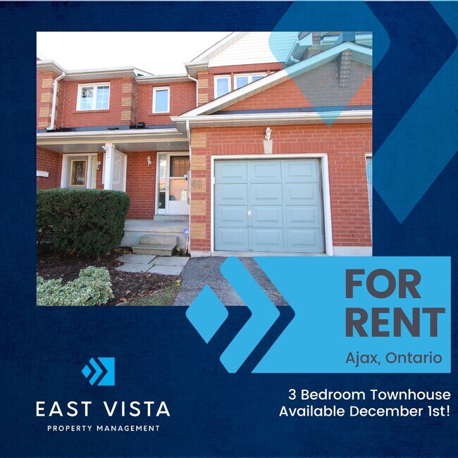 Photo du bâtiment - Superb 3-Bedroom Townhouse for Rent in Ajax
