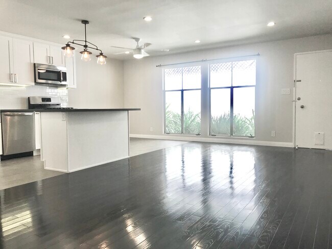 Kitchen and living room area - 824 6th St