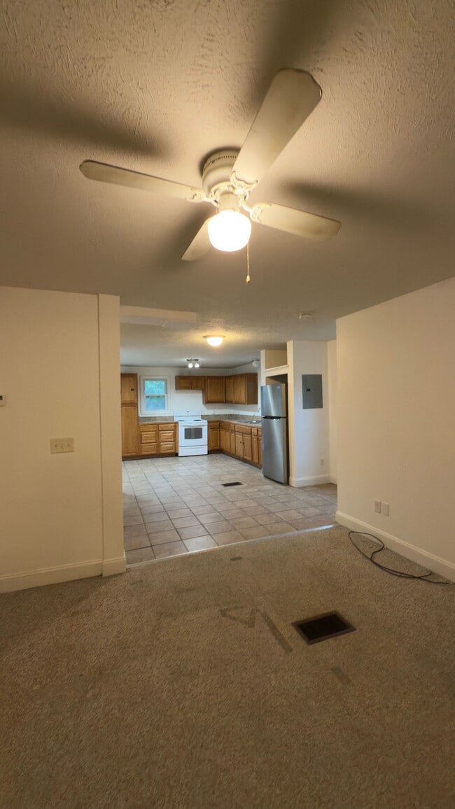 Living Room looking into Kitchen - 6 Lower Gilman St